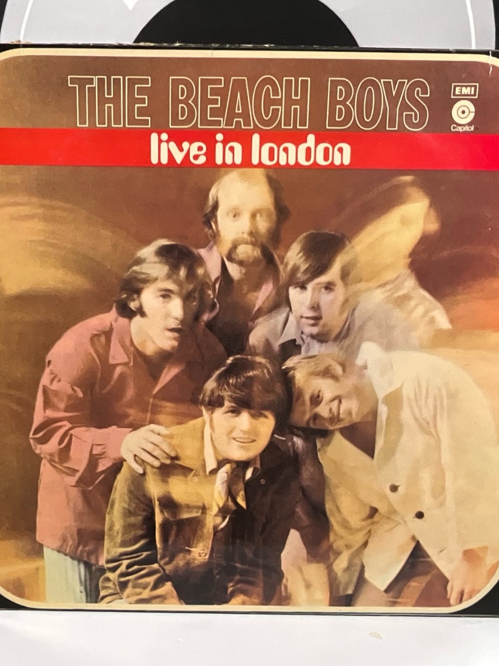 The Beach Boys Live In London LP (1970) Capital ST-21715 UK Pressing